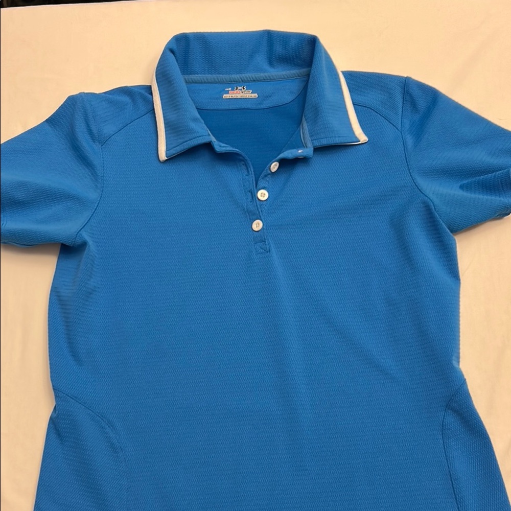 Under Armour Blue Polo Shirt